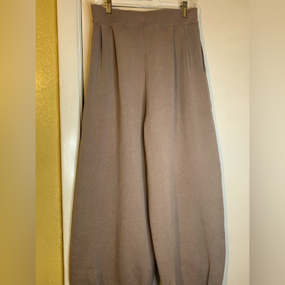 Free people knit style ankle length pants size medium - Picture 1 of 8